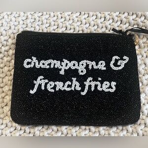 Kate Spade Black and White Beaded Accessory